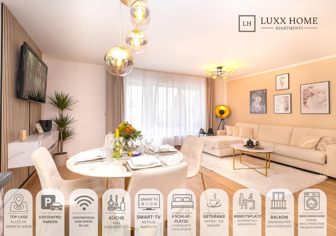 Luxx Home Bc, Zentral - Fuer 4 Personen - Balkon - Parken - Voll Ausgestattete Kueche Biberach an der Riß Zewnętrze zdjęcie